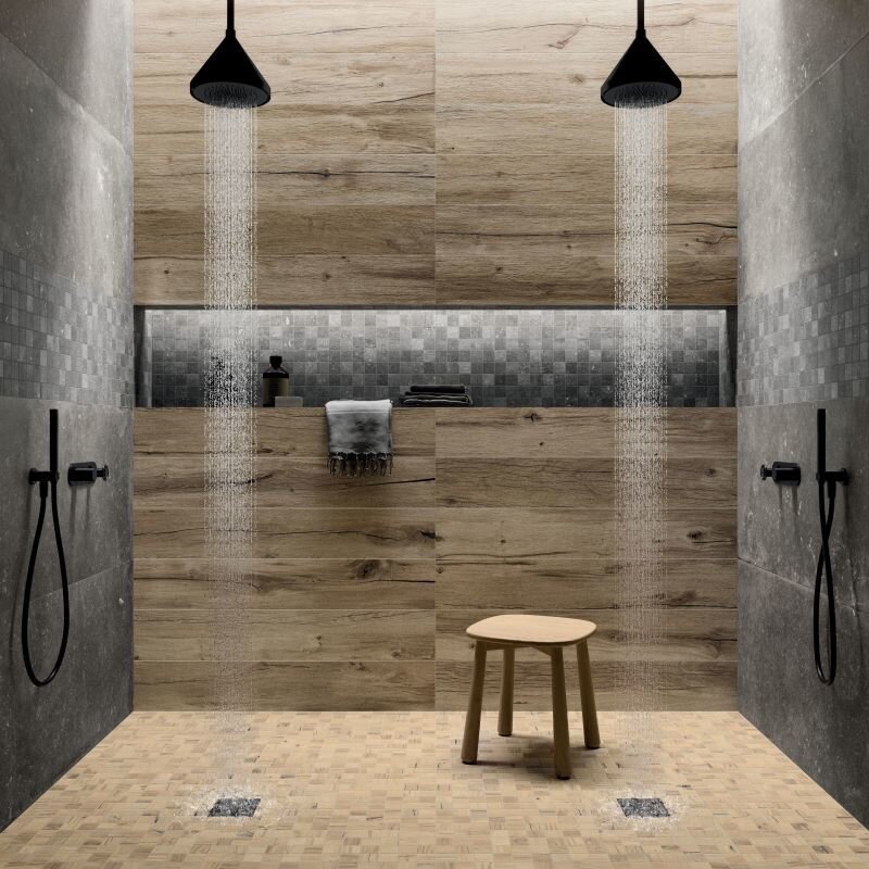 VLOERTEGEL NORDIK STONE BLACK 60X60