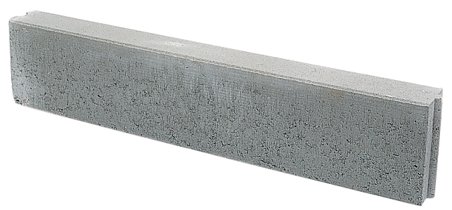BETONBAND GRIJS 10 X 20 X 100CM