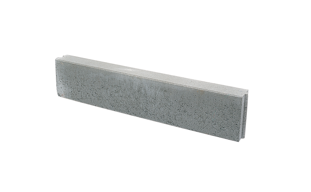 BETONBAND GRIJS 5 X 15 X 100CM