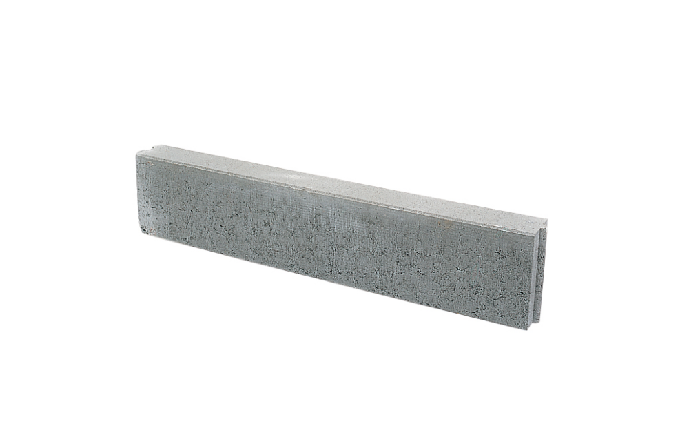 BETONBAND GRIJS 6 X 20 X 100CM