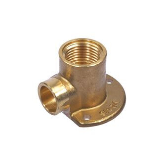 MUURPLAAT LAAG 1/2" BINNEN X 15 MM.