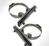 KLEMBAND + BEUGEL 102 T/M 156 MM (SET)