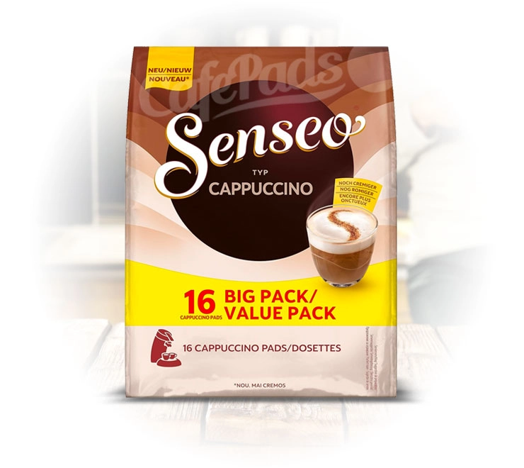 DOUWE EGBERTS SENSEO CAPPUCCINO 16ST