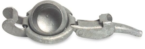 BLINDKOPPELING STAAL 108MM M-DEEL BAUER TYPE BAUER S9