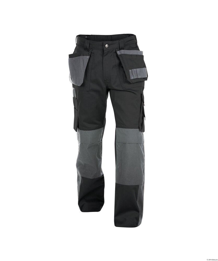BROEK SEATTLE PESCO64 (300 gr) ZWART/CEMENTGRIJS 48