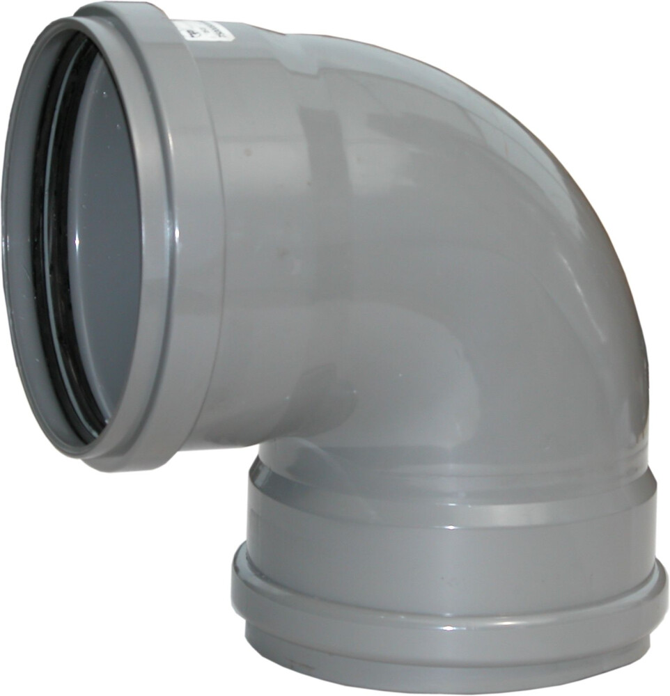 PVC RUBBER MANCHET BOCHT 200MM 88° 2XM SN4