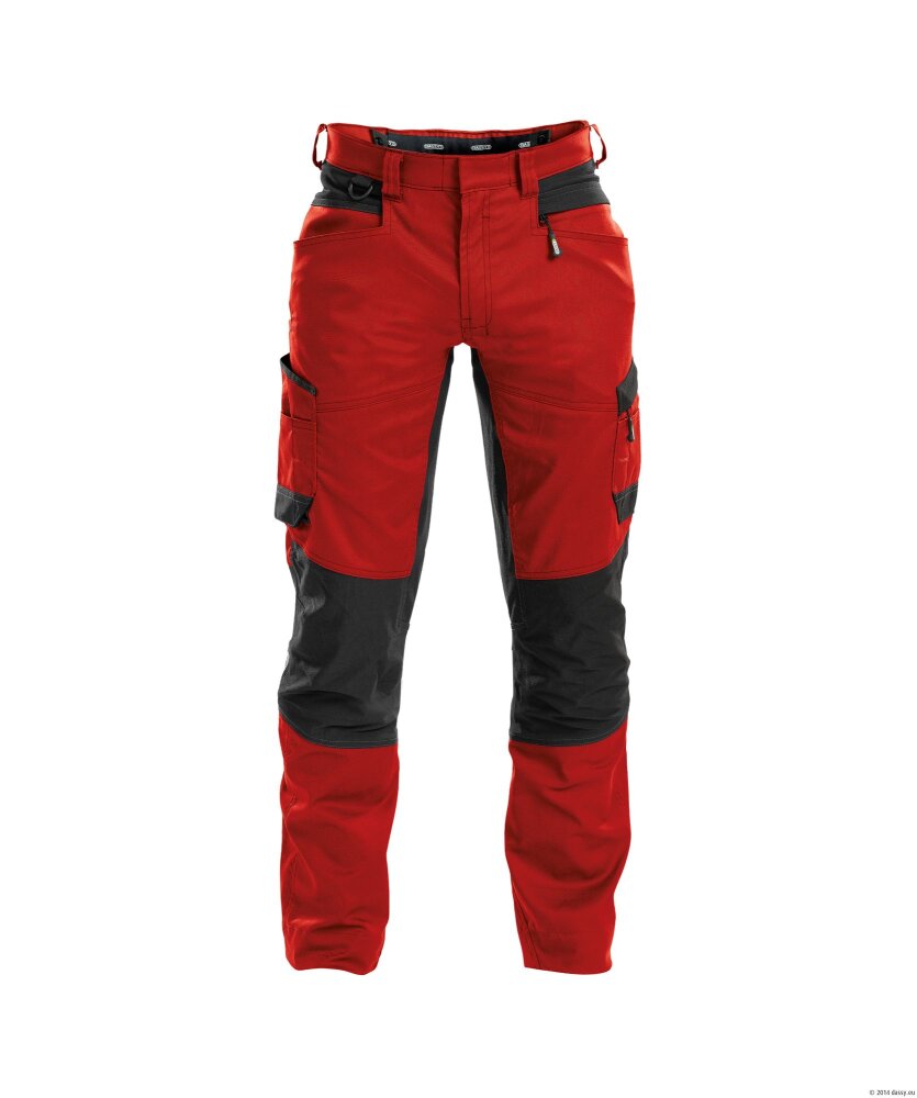 BROEK HELIX PESCO41 (245 GR) ROOD/ZWART 50