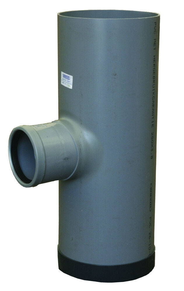 PVC ONDERBAK BASIC 315MM H=640MM GRIJS