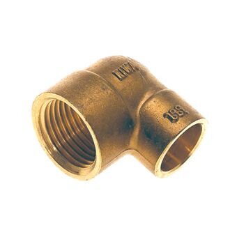 CAP KNIE LANG 1/2" BINNEN X 15 MM.
