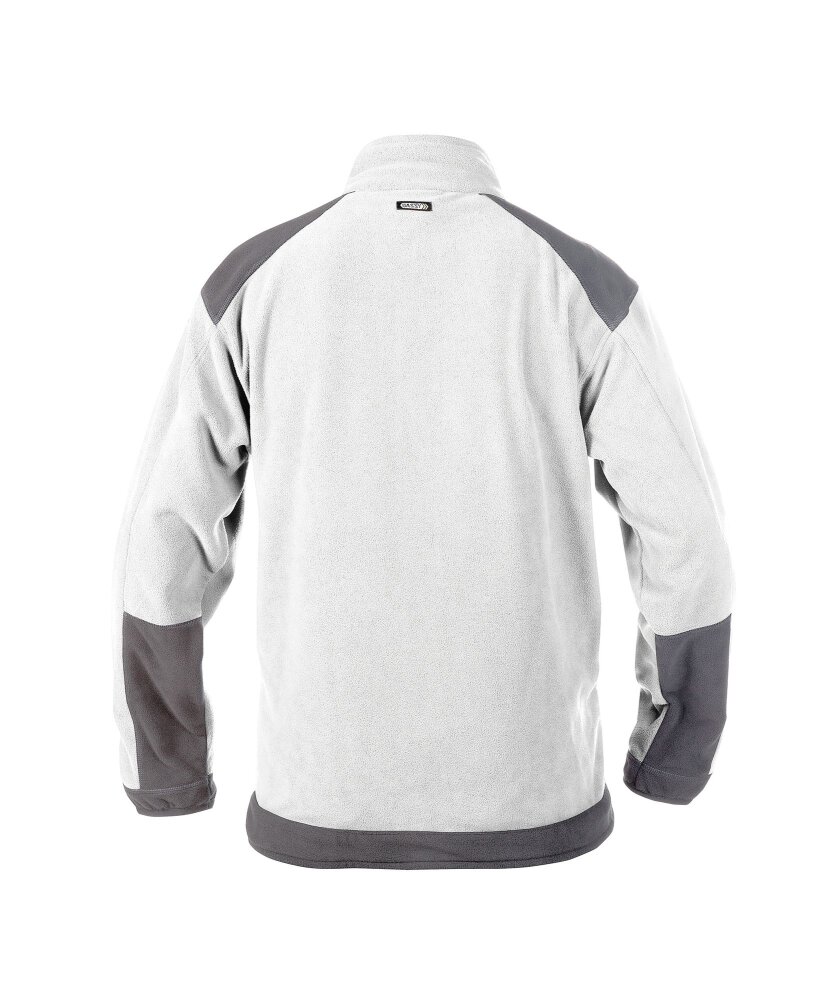 FLEECE KAZAN PES16 (260 gr) WIT/CEMENTGRIJS XL