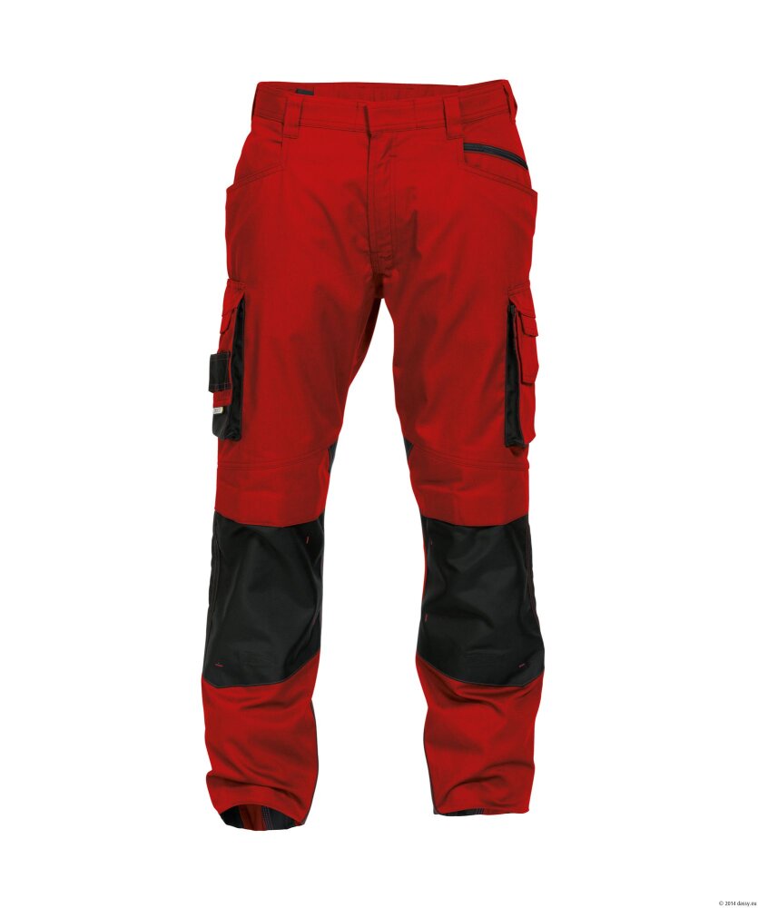 BROEK NOVA PESCO63 (250 gr) ROOD/ZWART 48