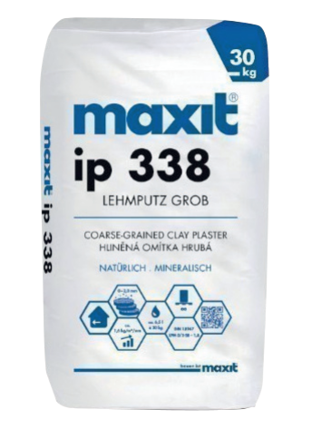 MAXIT IP 338 GROFKOR. KLEIPLEISTER 25KG 24KG/M2 BIJ 15MM DIKTE