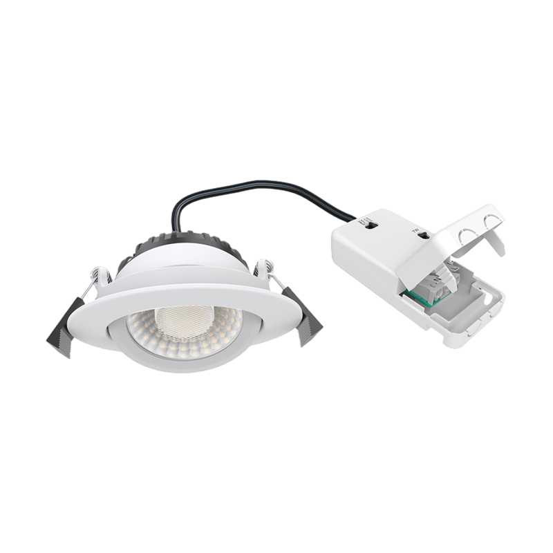 LED INBOUWSPOT LAAGMODEL 5/7W WIT D2W CTTSWITCH