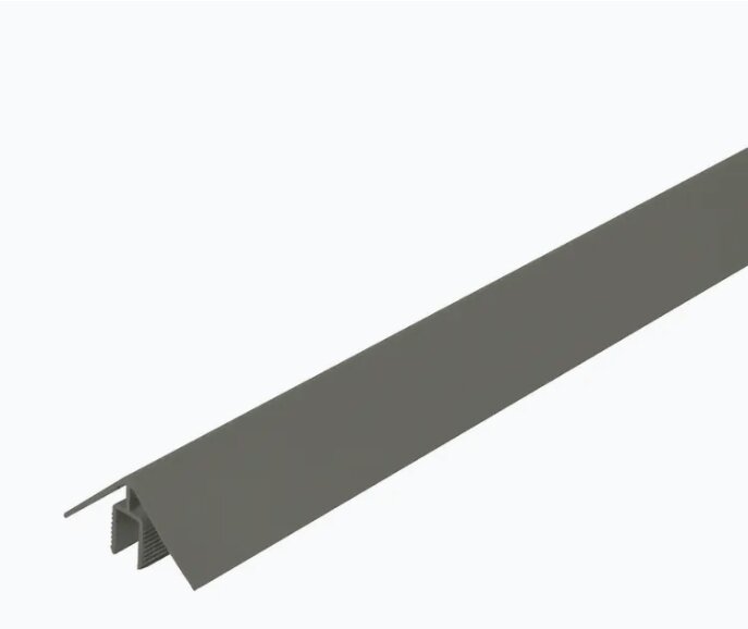 WEO ALU KLIKPROFIEL 50X50MM L-300CM DARK GREY